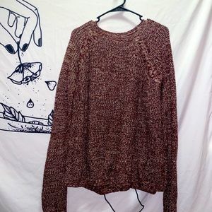 Maroon sweater